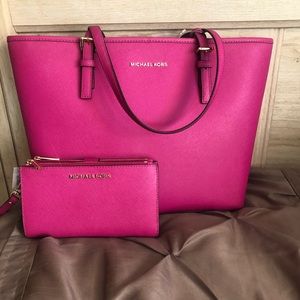 Michael Kors tote & wallet